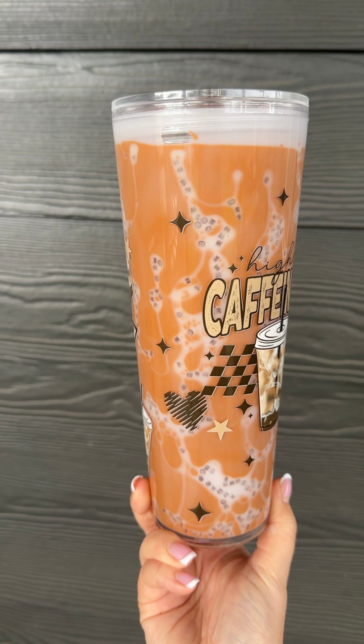 24oz Premade Coffee Tumbler