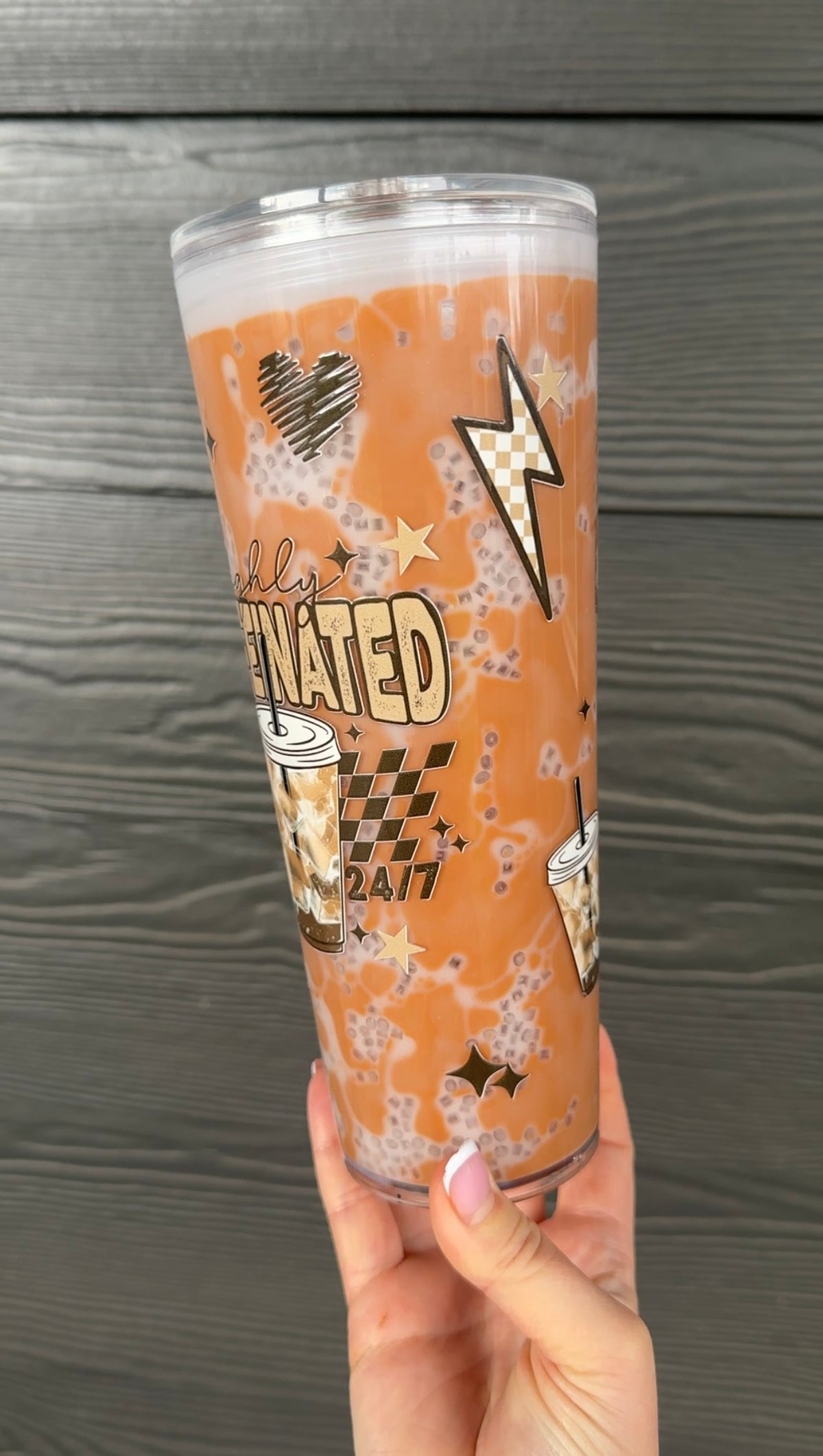24oz Premade Coffee Tumbler