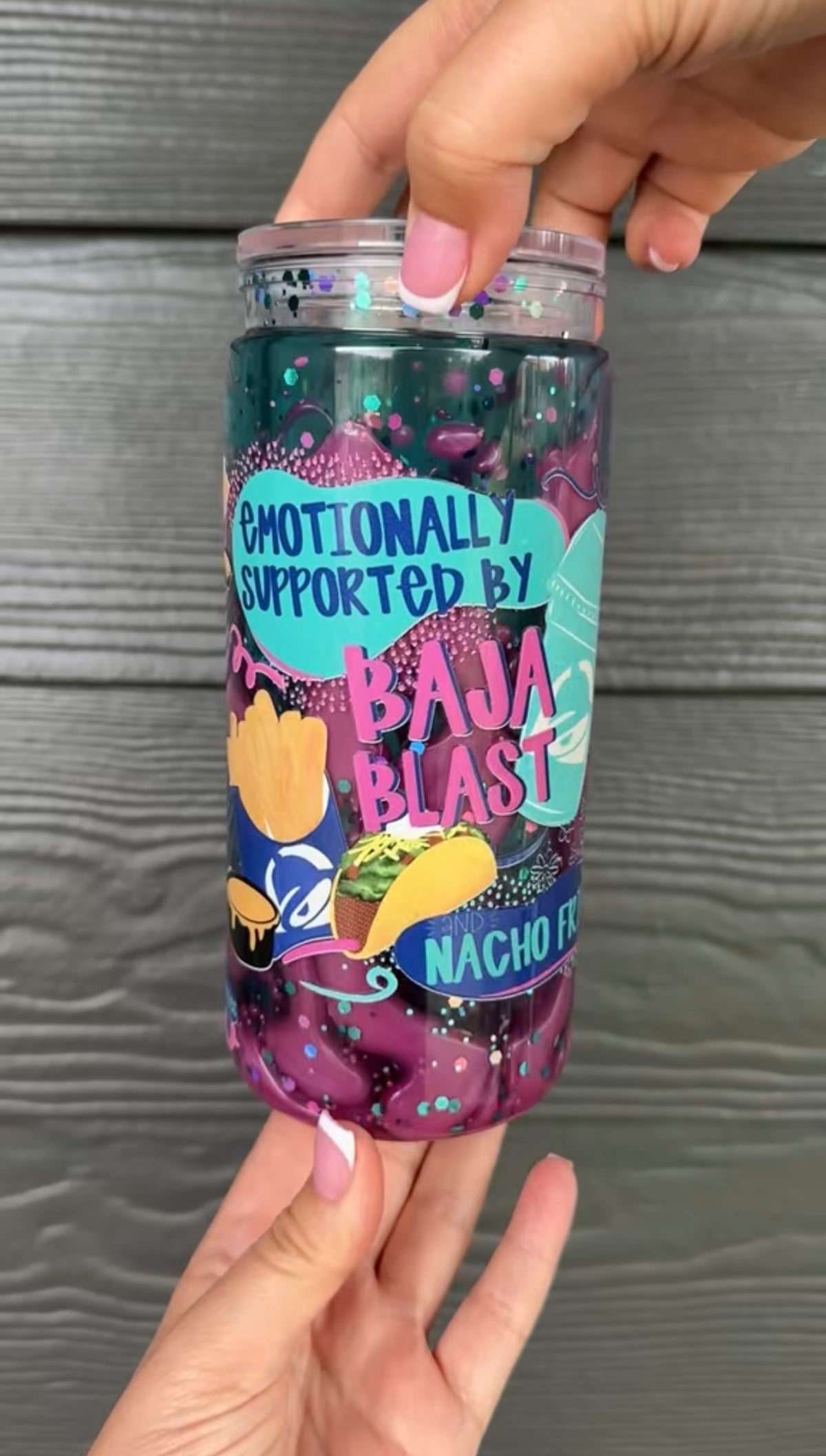 20oz Premade Taco Bell Lava Cup
