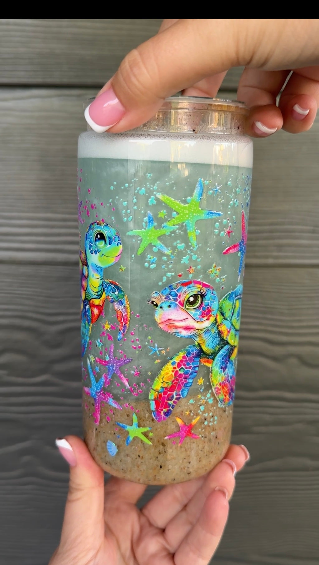Premade 20oz Beach Cup