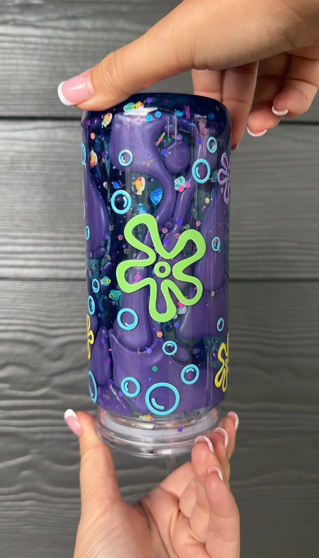 20oz Premade SpongeBob “One Mental Breakdown Later” Cup