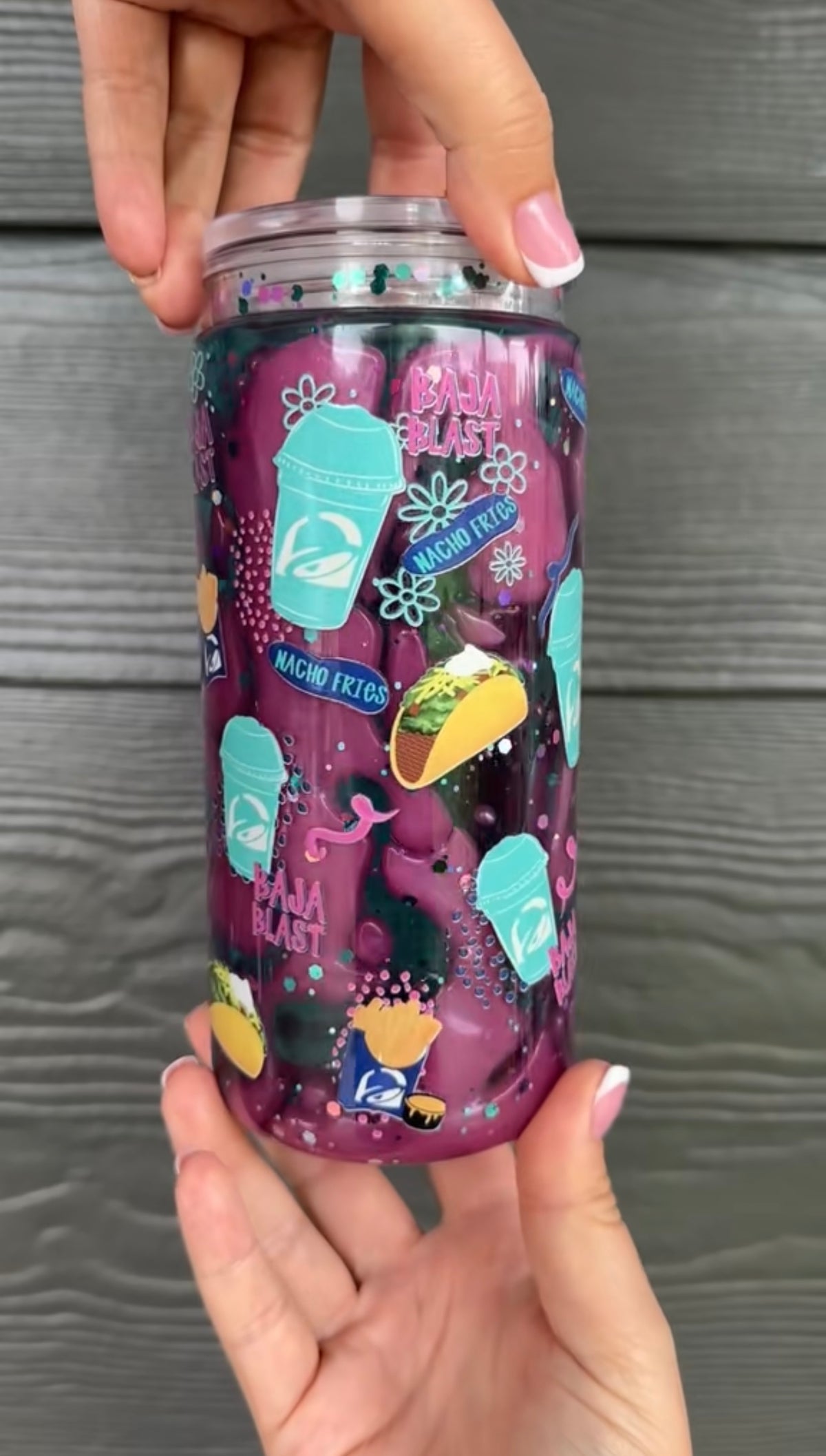20oz Premade Taco Bell Lava Cup