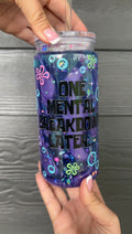 20oz Premade SpongeBob “One Mental Breakdown Later” Cup