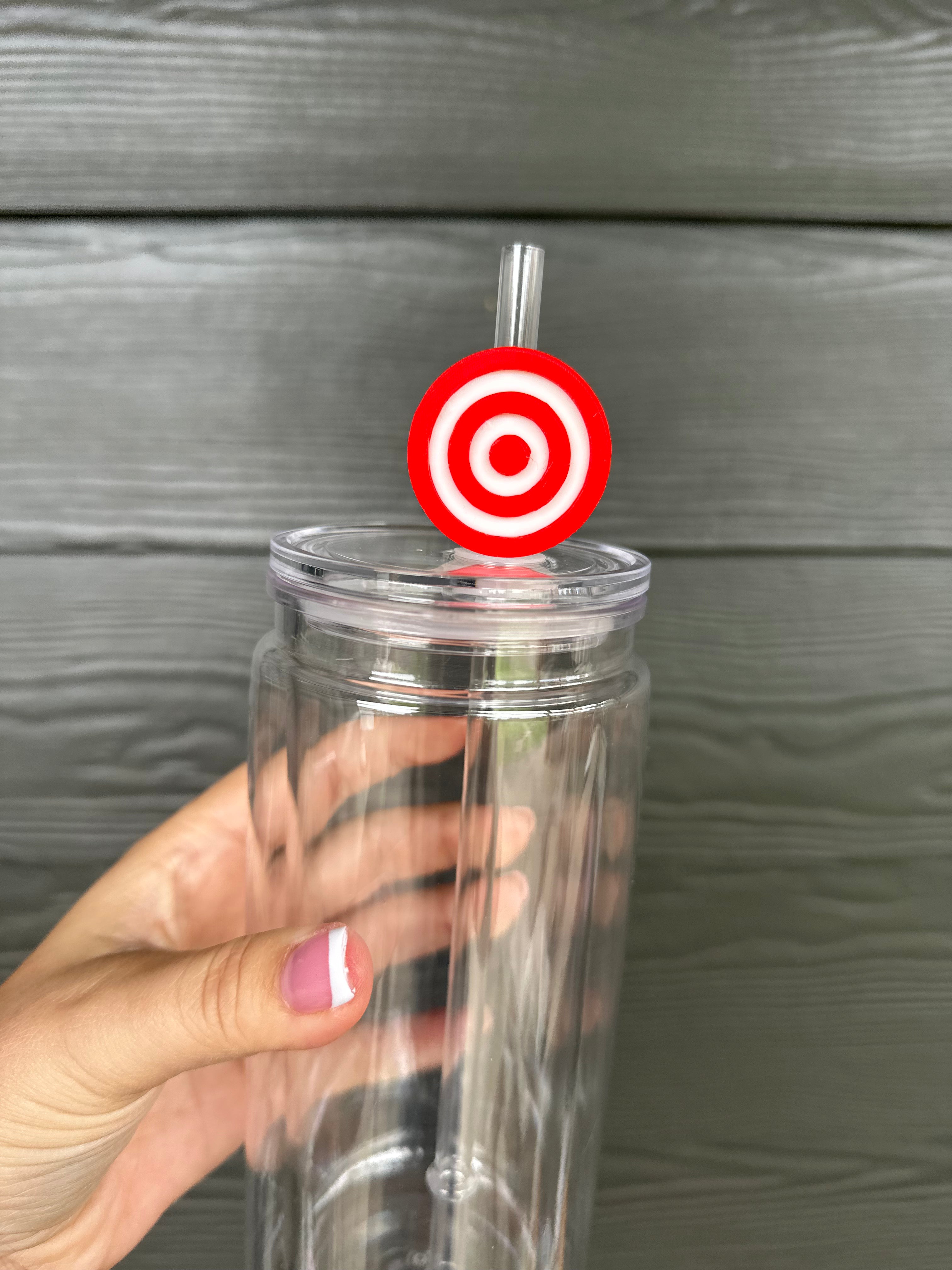 Target Straw Topper