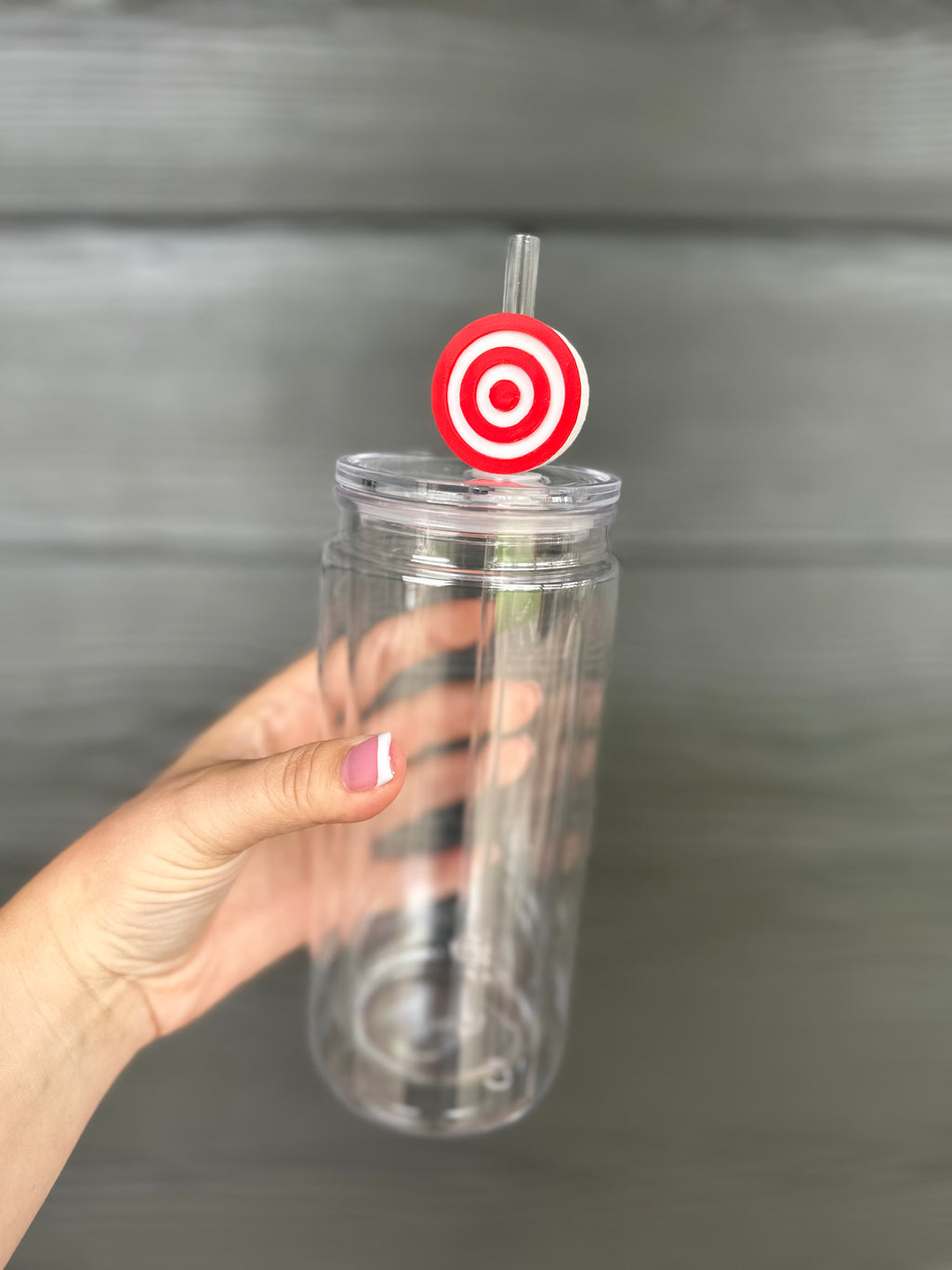 Target Straw Topper