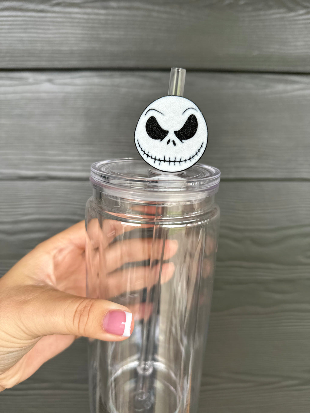 Jack Skellington Straw Topper