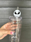 Jack Skellington Straw Topper