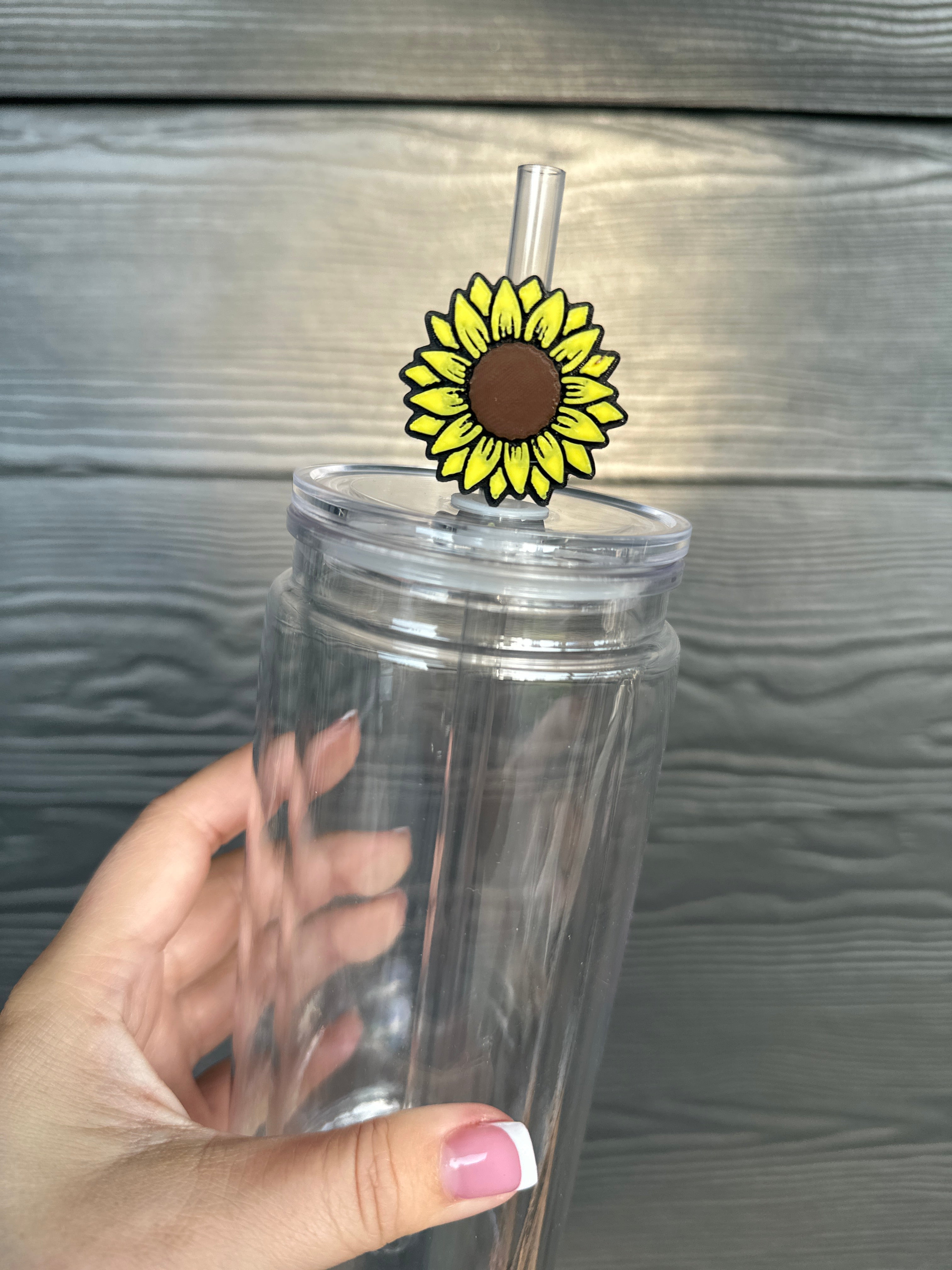 Sunflower Straw Topper