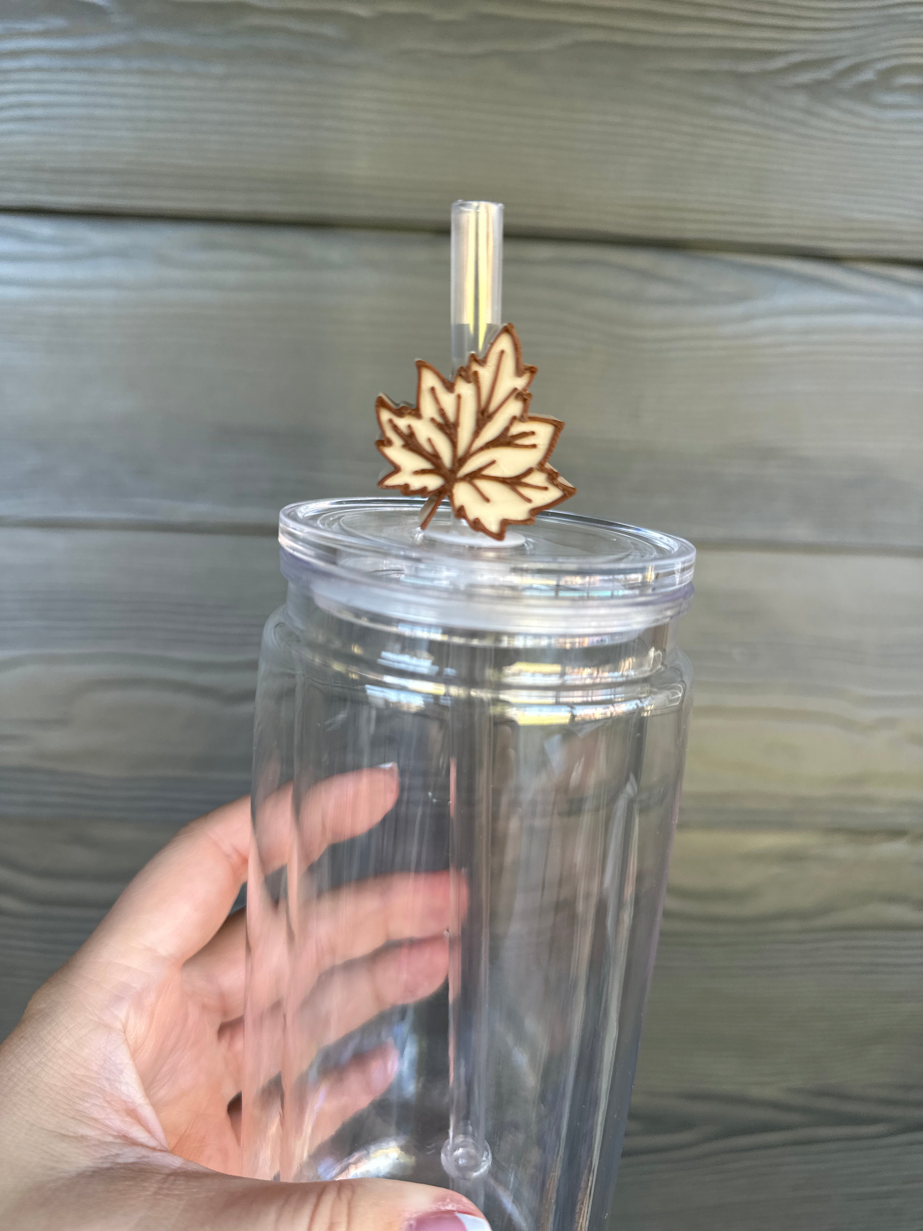 Leaf Straw Topper