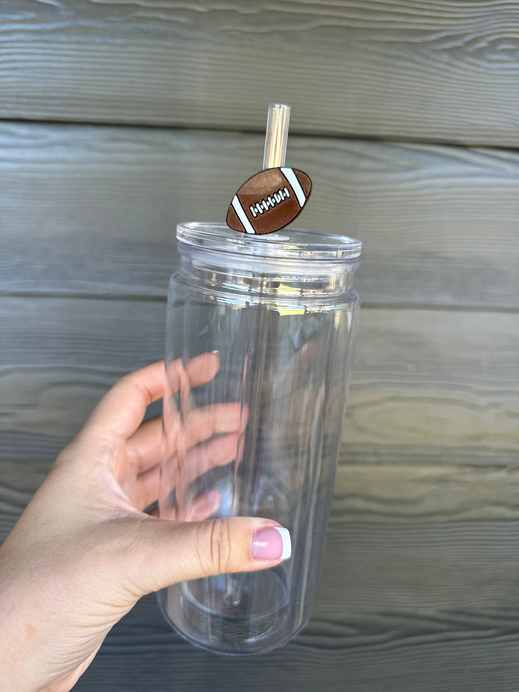 Football Straw Topper