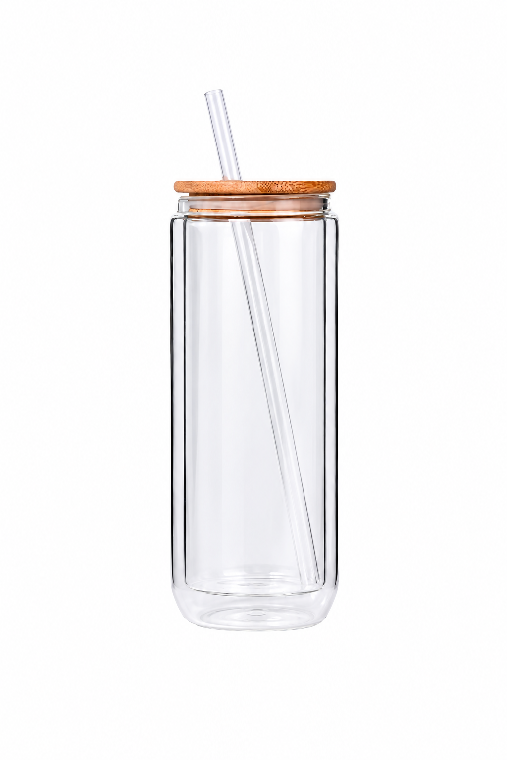 20oz Glass Snow Globe Tumbler
