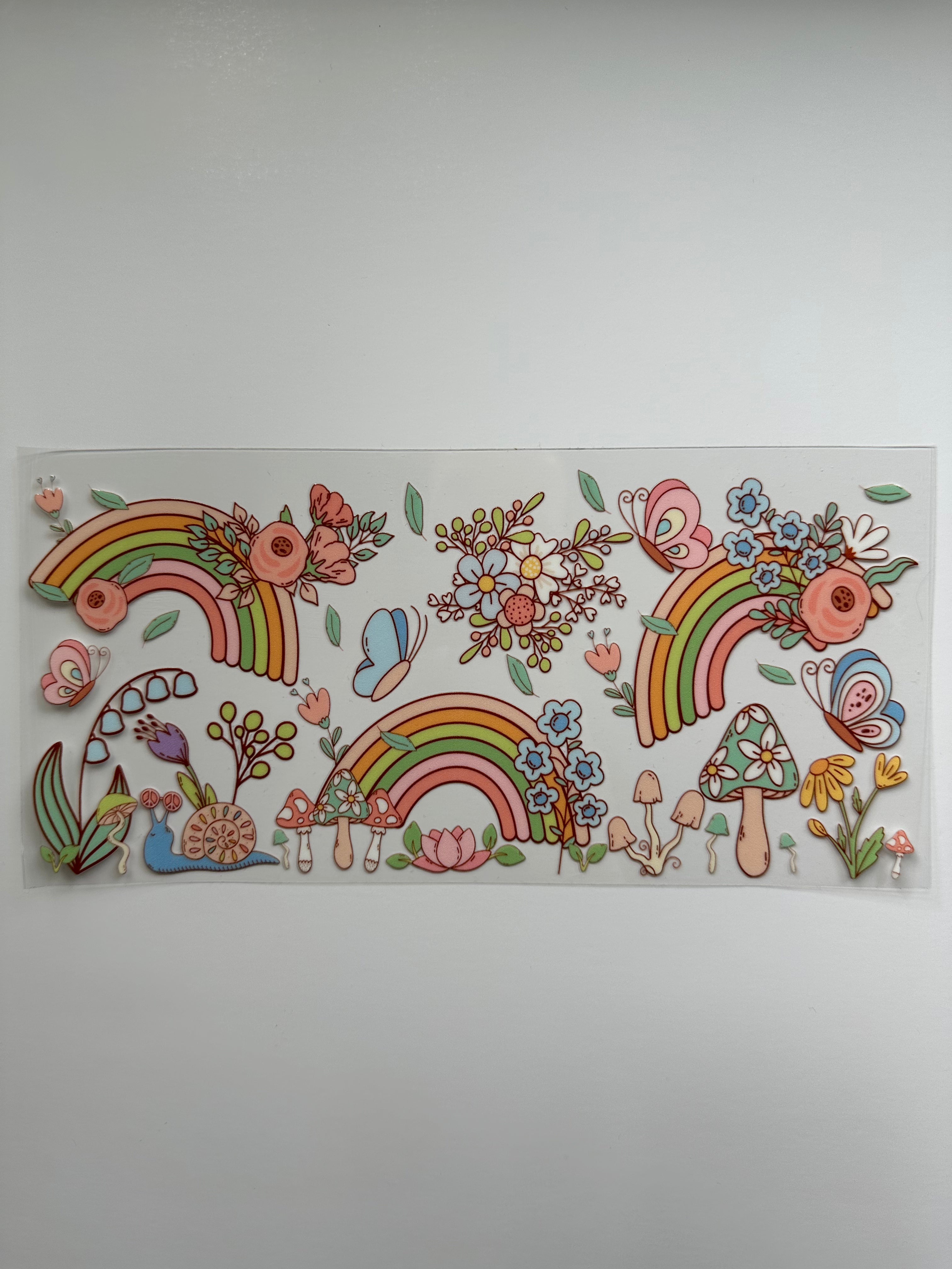 Rainbows Florals and Mushrooms