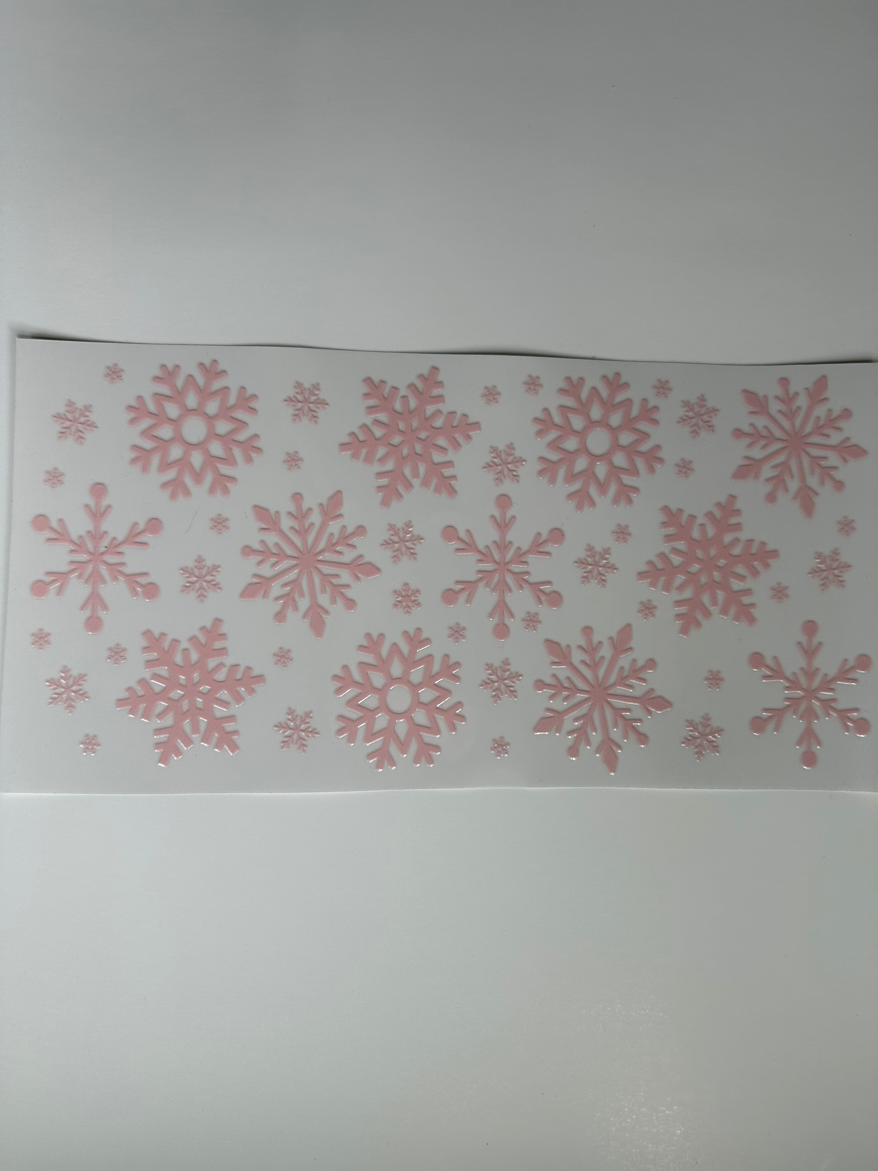 Pink Snowflakes