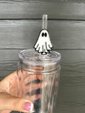 Ghost Straw Topper